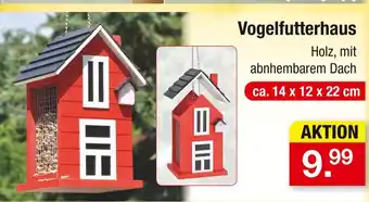 Zimmermann Vogelfutterhaus Angebot