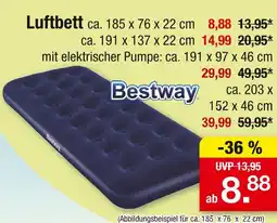 Zimmermann Bestway luftbett ca. 185 x 76 x 22 cm Angebot
