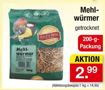 Zimmermann Bird's best mehlwürmer Angebot