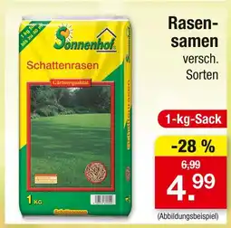 Zimmermann Sonnenhof rasensamen Angebot