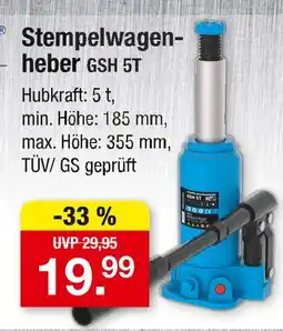 Zimmermann Stempelwagenheber gsh 5t Angebot