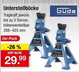 Zimmermann Güde unterstellböcke Angebot