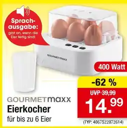 Zimmermann Gourmetmaxx eierkocher Angebot