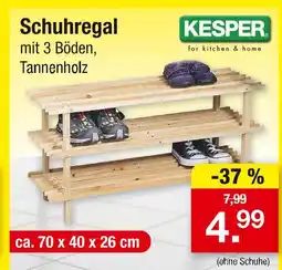 Zimmermann Kesper schuhregal Angebot