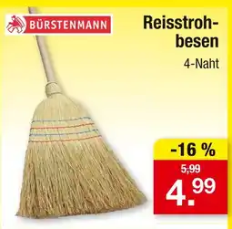 Zimmermann Bürstenmann reisstrohbesen Angebot