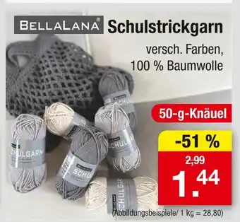 Zimmermann Bellalana schulstrickgarn Angebot