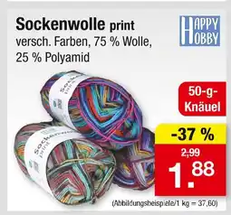 Zimmermann Happy hobby sockenwolle print Angebot