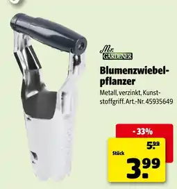 Hagebau Mr. gardener blumenzwiebelpflanzer Angebot