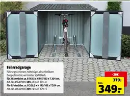 Hagebau Fahrradgarage für 3 fahrräder Angebot