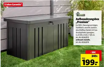 Hagebau Mr. gardener aufbewahrungsbox premium Angebot