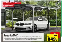 Hagebau Carport frankfurt Angebot