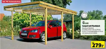 Hagebau Mr. gardener carport mit flachdach Angebot