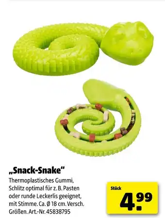 Hagebau Snack-snake Angebot