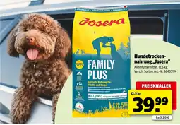 Hagebau Josera family plus hundetrockenfutter Angebot