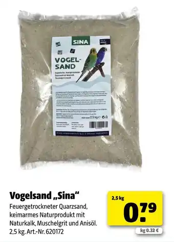 Hagebau Sina vogelsand Angebot