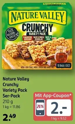 Rossmann Nature Valley Crunchy Variety Pack 5er-Pack Angebot
