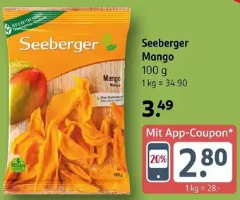 Rossmann Seeberger Mango Angebot