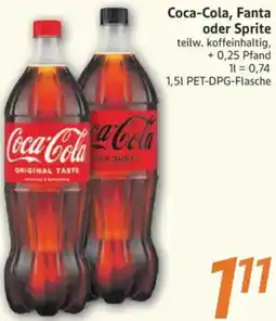 inkoop Coca-Cola, Fanta oder Sprite Angebot