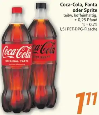 inkoop Coca-Cola, Fanta oder Sprite Angebot