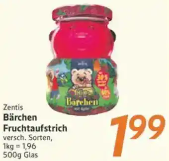 inkoop Zentis Bärchen Fruchtaufstrich Angebot