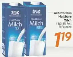 inkoop Weihenstephan Haltbare Milch Angebot