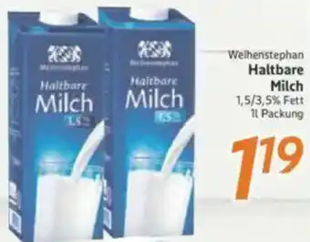 inkoop Weihenstephan Haltbare Milch Angebot