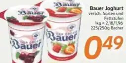 inkoop Bauer Joghurt Angebot