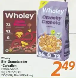 inkoop Wholey Bio-Granola oder Cerealien Angebot