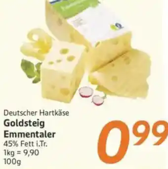 inkoop Deutscher Hartkäse Goldsteig Emmentaler Angebot