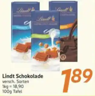 inkoop Lindt Schokolade Angebot