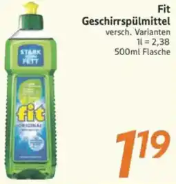 inkoop Fit Geschirrspülmittel Angebot