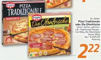 inkoop Dr. Oetker Pizza Tradizionale oder Die Ofenfrische Angebot