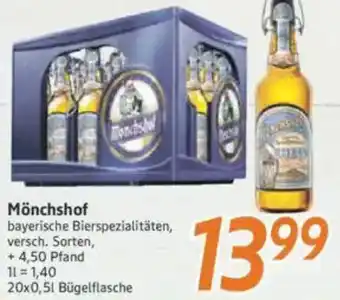 inkoop Mönchshof Angebot
