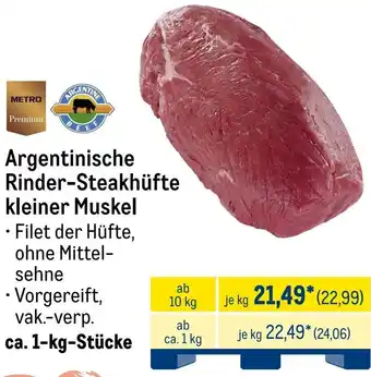 METRO METRO Premium Argentinische Rinder-Steakhüfte kleiner Muskel Angebot