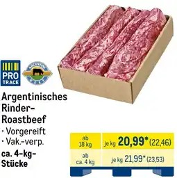 METRO Argentinisches Rinder Roastbeef Angebot