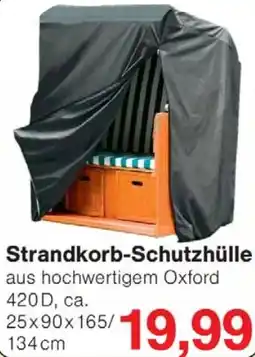 Wiglo Wunderland Strandkorb-Schutzhülle Angebot