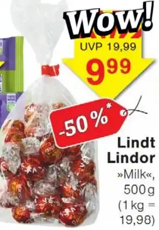 Wiglo Wunderland Lindt Lindor Angebot