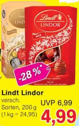 Wiglo Wunderland Lindt Lindor Angebot