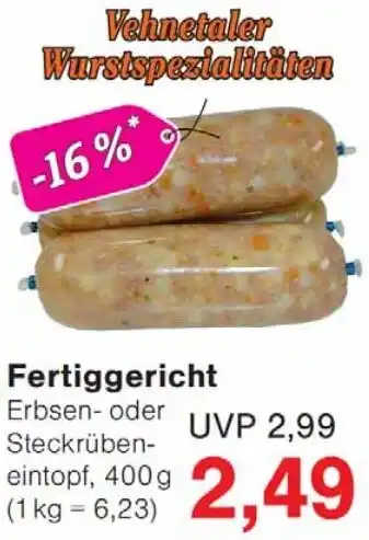 Wiglo Wunderland Fertiggericht Angebot