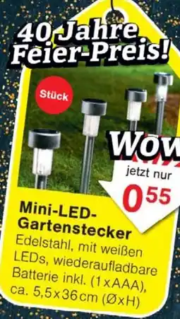 Wiglo Wunderland Mini-LED- Gartenstecker Angebot