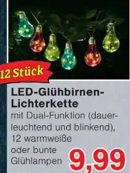 Wiglo Wunderland LED-Glühbirnen- Lichterkette Angebot