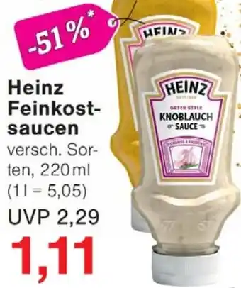 Wiglo Wunderland Heinz Feinkost- saucen Angebot
