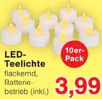 Wiglo Wunderland LED- Teelichte Angebot