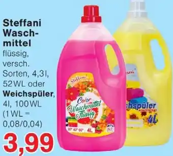 Wiglo Wunderland Steffani Waschmittel Angebot
