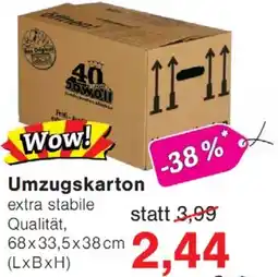 Wiglo Wunderland Umzugskarton Angebot