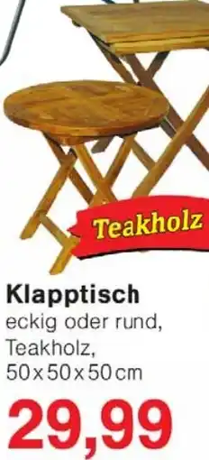 Wiglo Wunderland Klapptisch Angebot