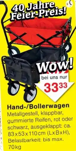 Wiglo Wunderland Hand-/Bollerwagen Angebot