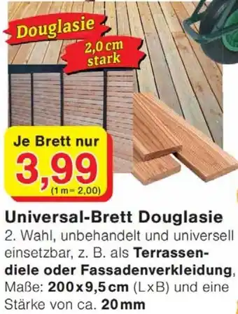 Wiglo Wunderland Universal-Brett Douglasie Angebot
