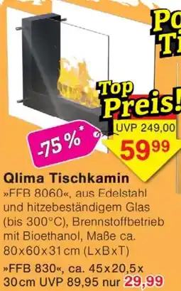 Wiglo Wunderland Qlima Tischkamin Angebot