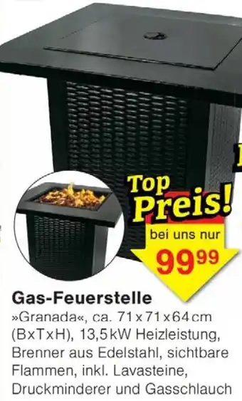 Wiglo Wunderland Gas-Feuerstelle Angebot